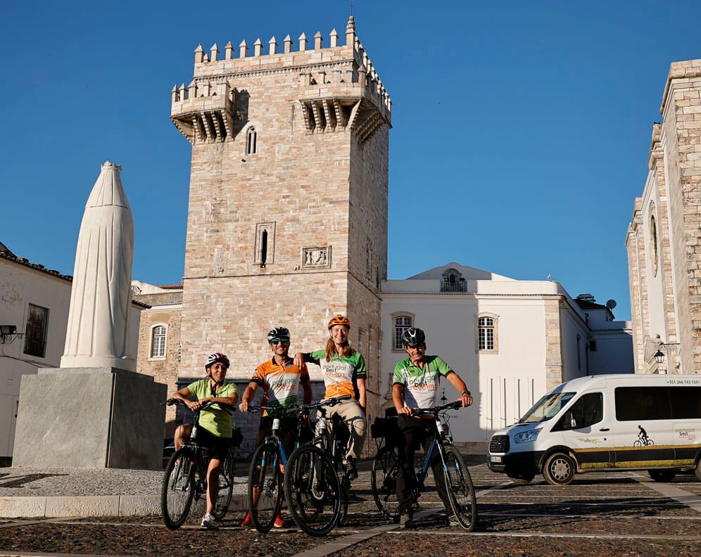 Portugal cycling castle and wine bike tour