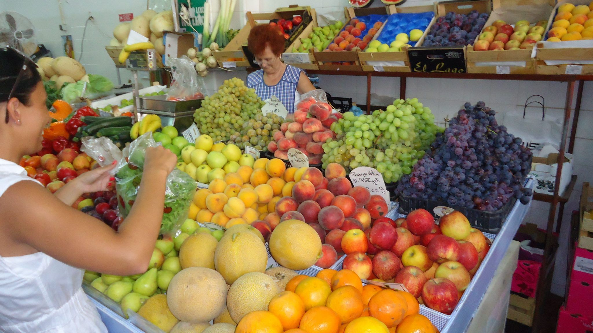 Along the Coast Bike Tour - fruit