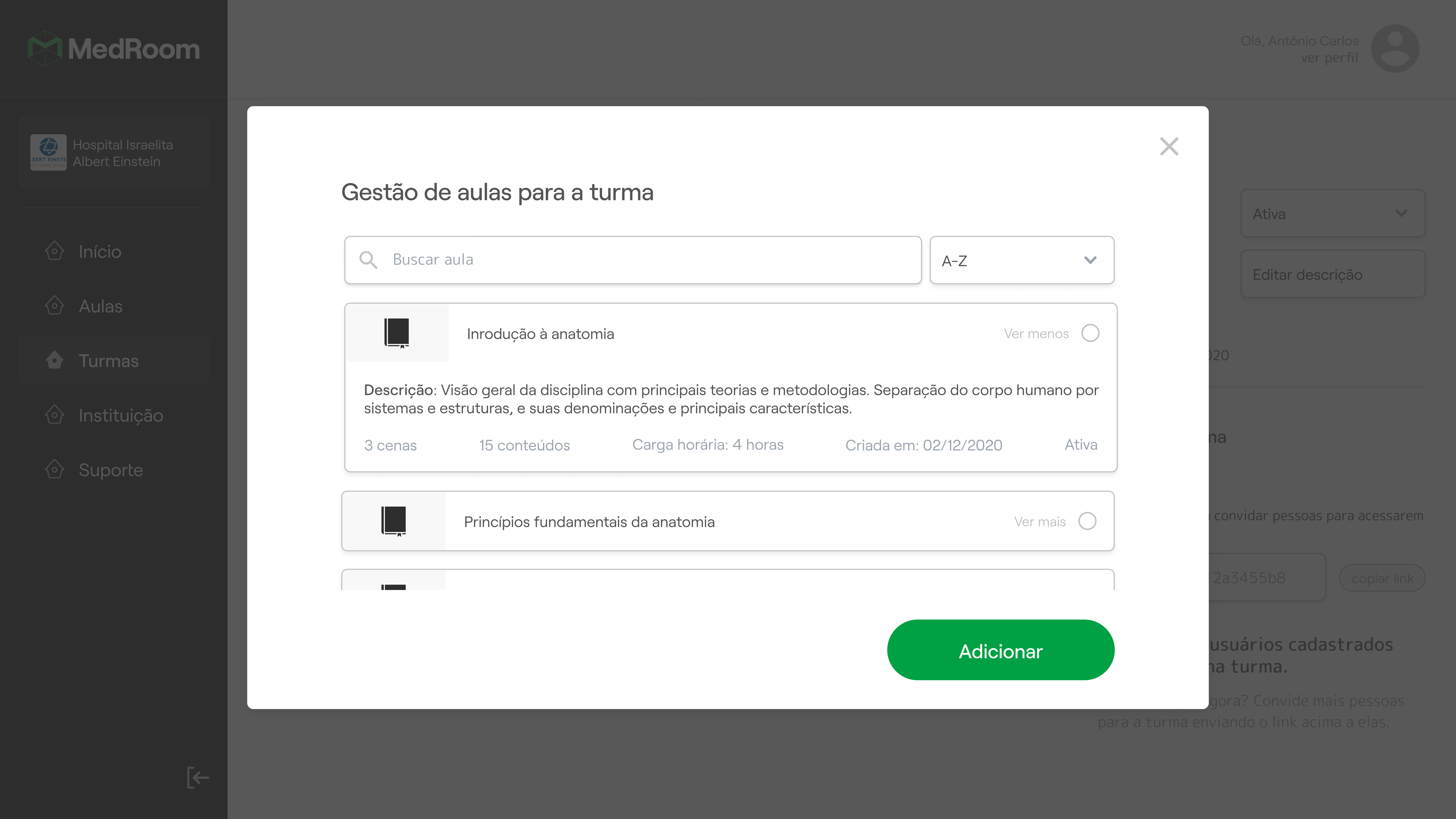 Class & Lesson Management