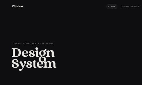 Building a design system