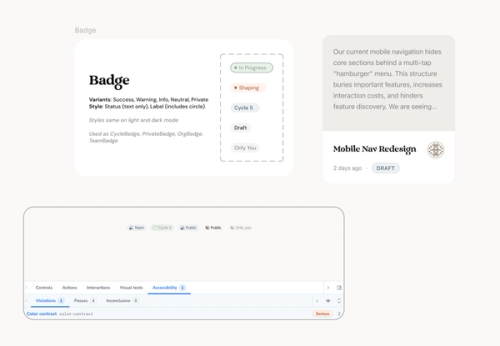 Building Walden's pitch board flow