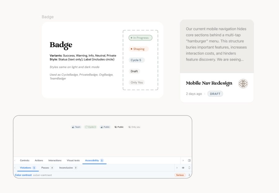 Building Walden's pitch board flow