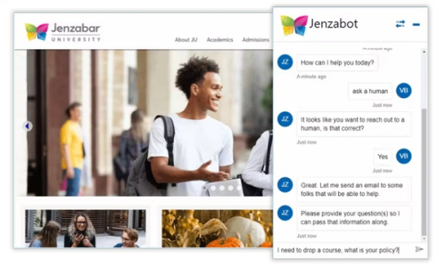 Jenzabar Chatbot