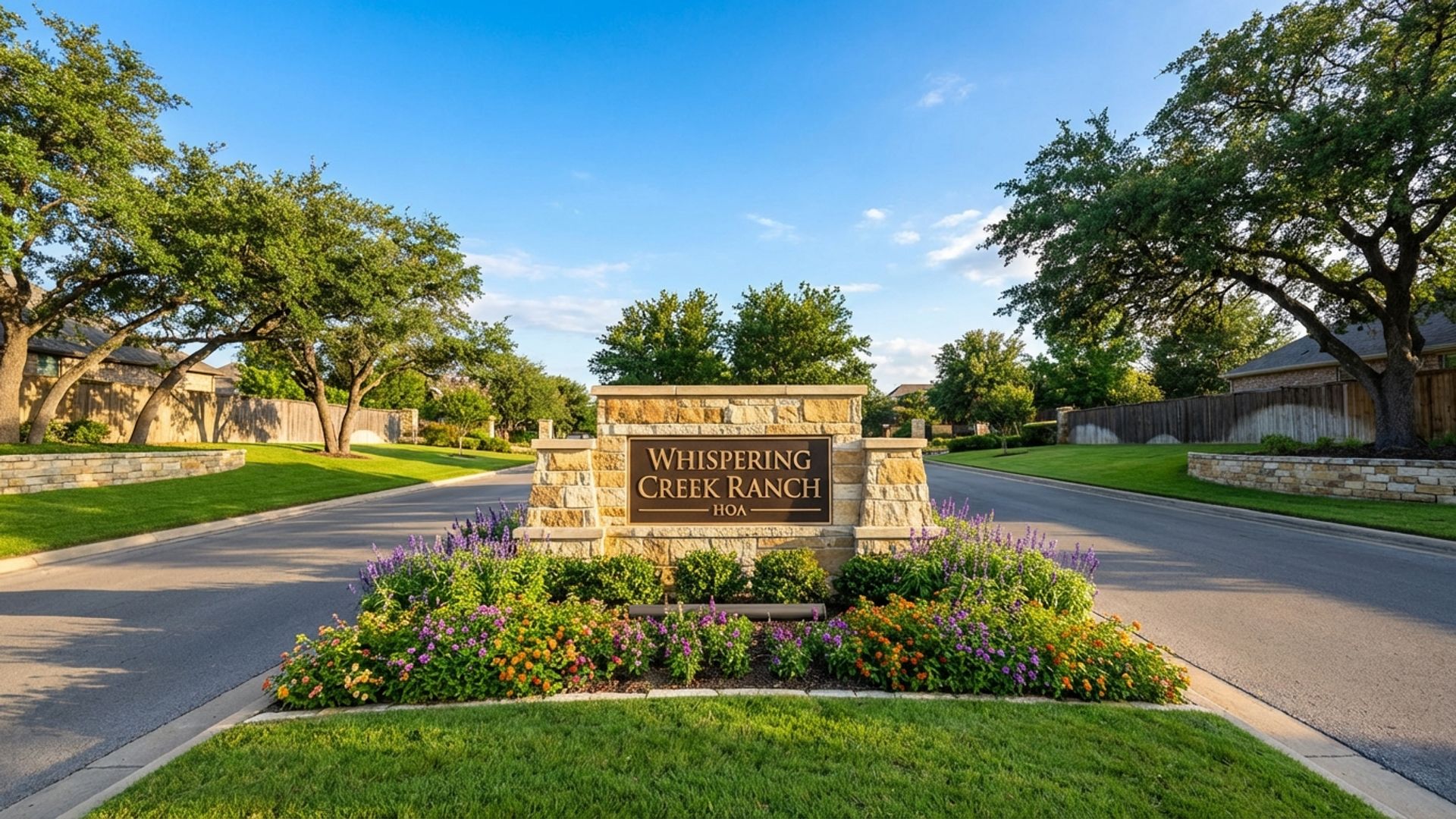 HOA Landscaping in Central Texas: Keeping Your Community Beautiful Year-Round