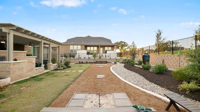 Backyard Bocce Court & Patio