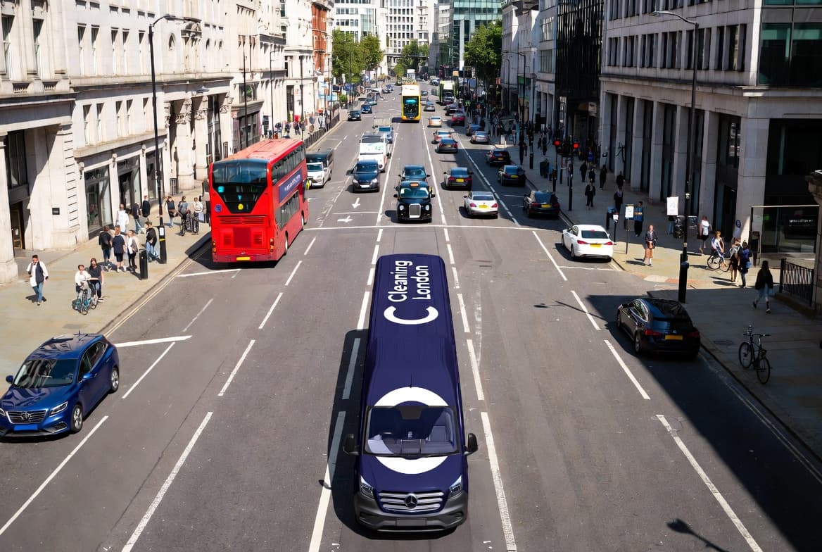 The Cleaning London team at work