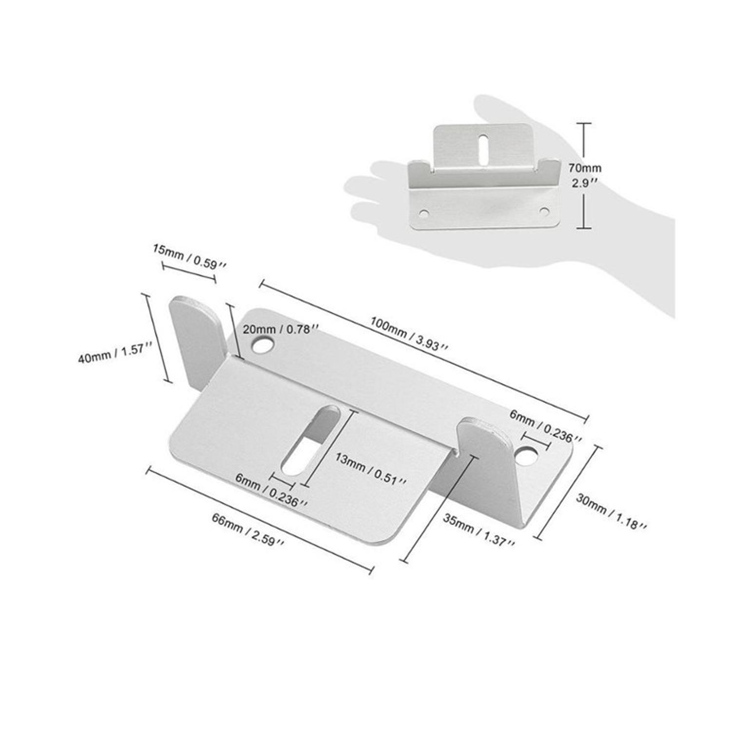 Z style bracket application on RV roof example