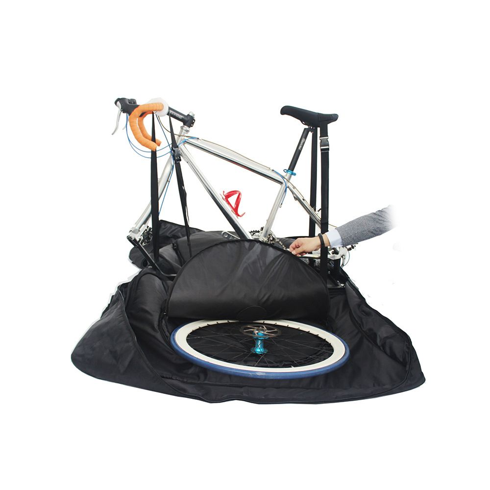 Portable bicycle travel bag - View 2