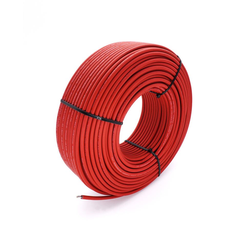 Certificated solar power cable 1x6mm2 copper pv electrical solar wire cable - View 3
