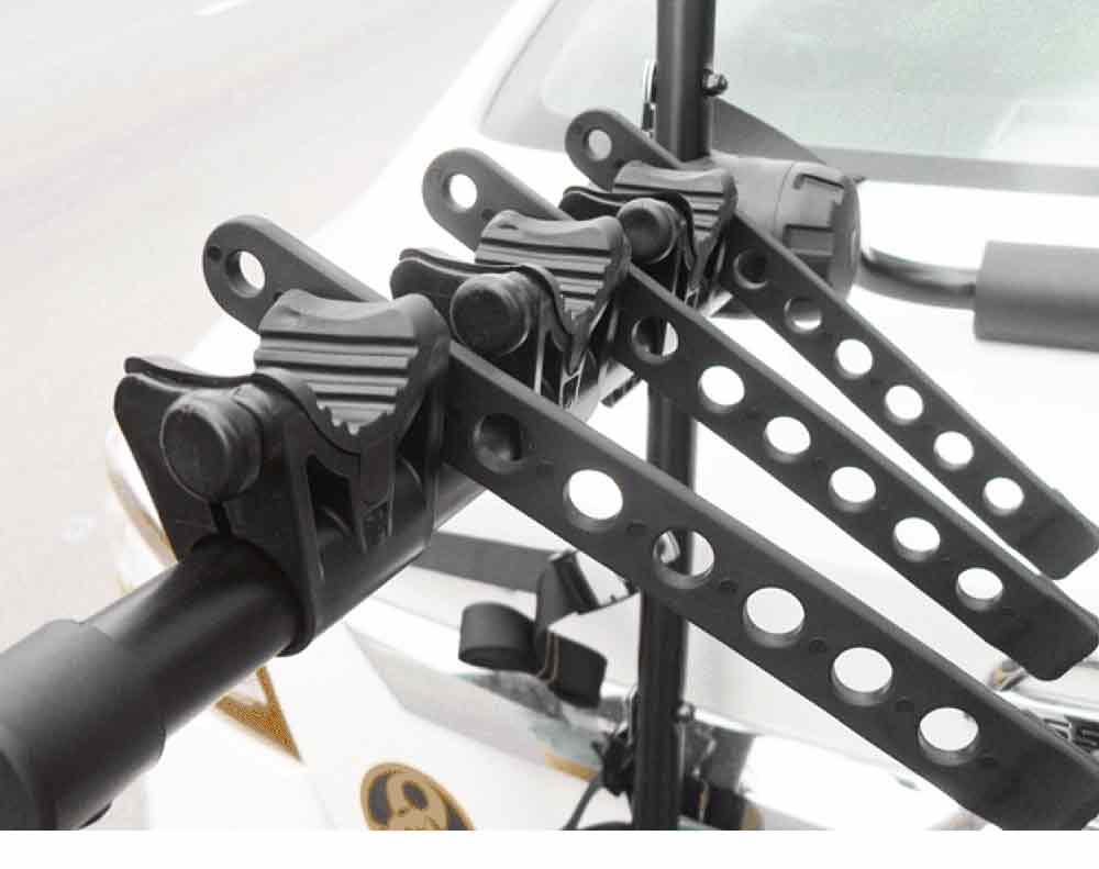 Rear bike rack buckle installation instruction