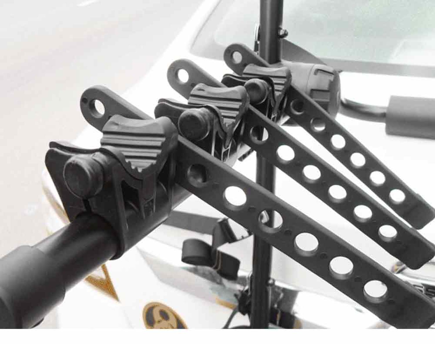 Rear bike rack buckle installation instruction