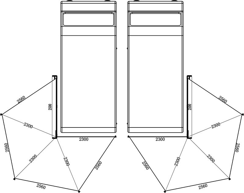 F16 270-degree caravan awning detail view
