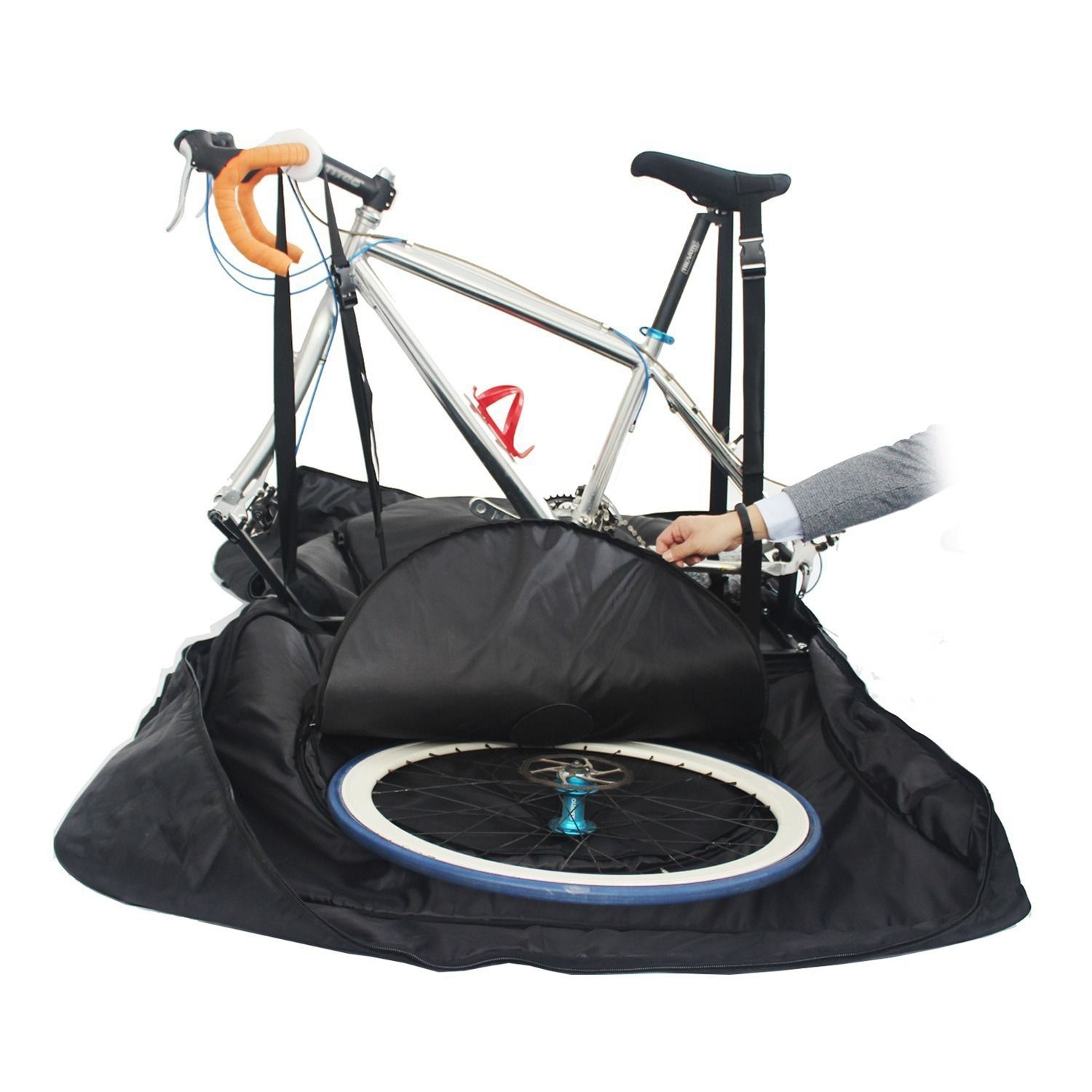 Portable bicycle travel bag - View 4