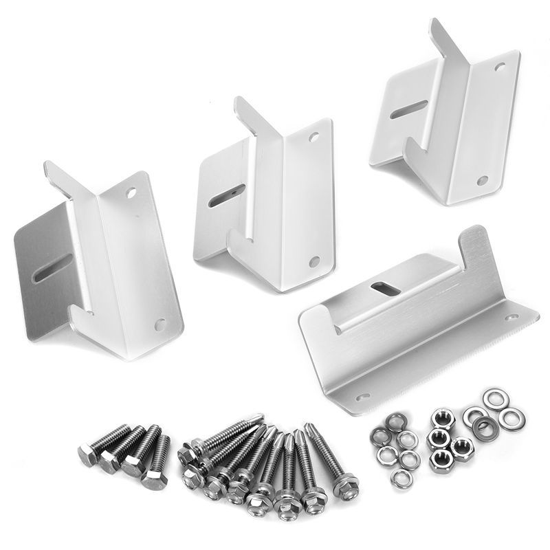 4pcs Z style Solar Panel Mounting Solar Panel Z Bracket Sets