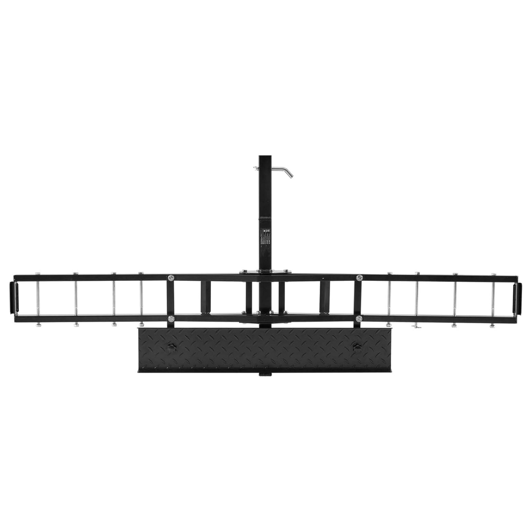 600 LBS Steel Motorcycle Carrier Hitch Mount with 47" Longer Ramp Motorcycle Carrier - View 3