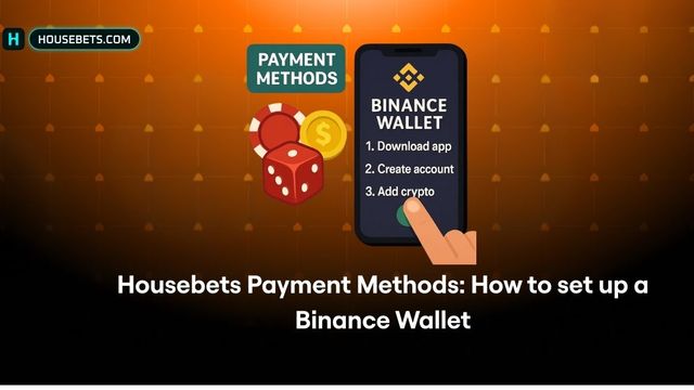 Housebets Payment Methods: How to set up a Binance Wallet