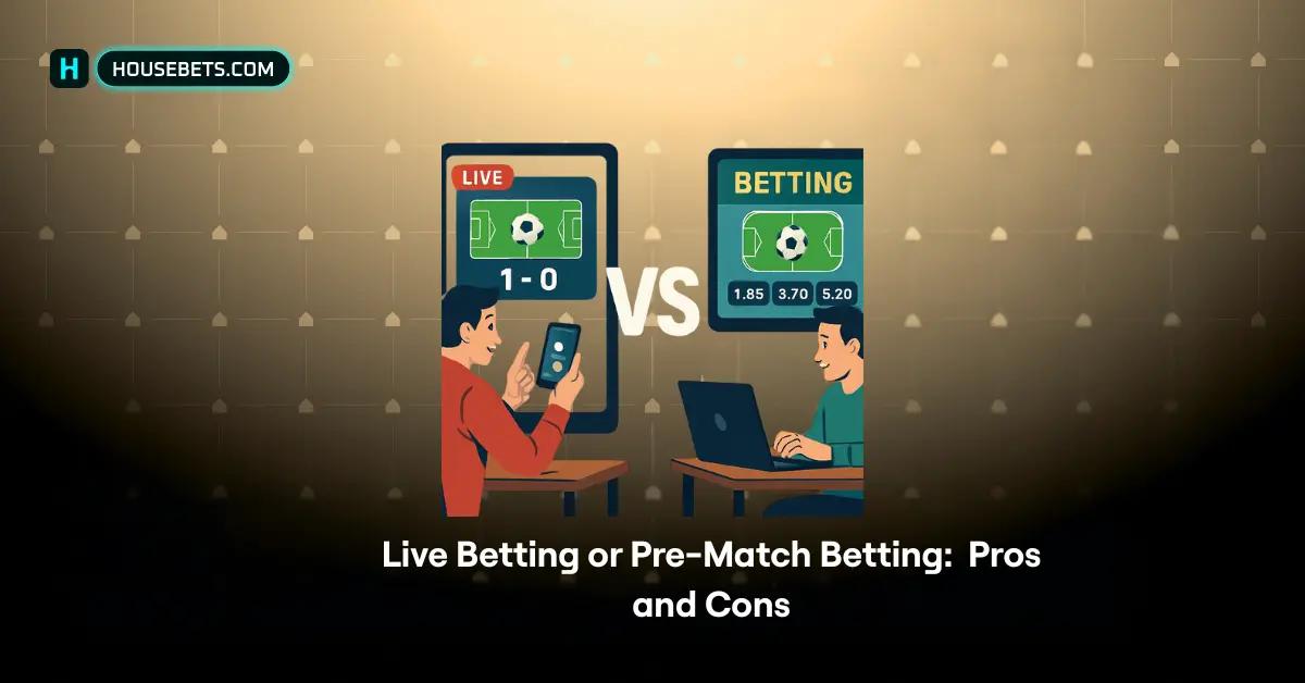 Live Betting or Pre-Match Betting: Pros and Cons