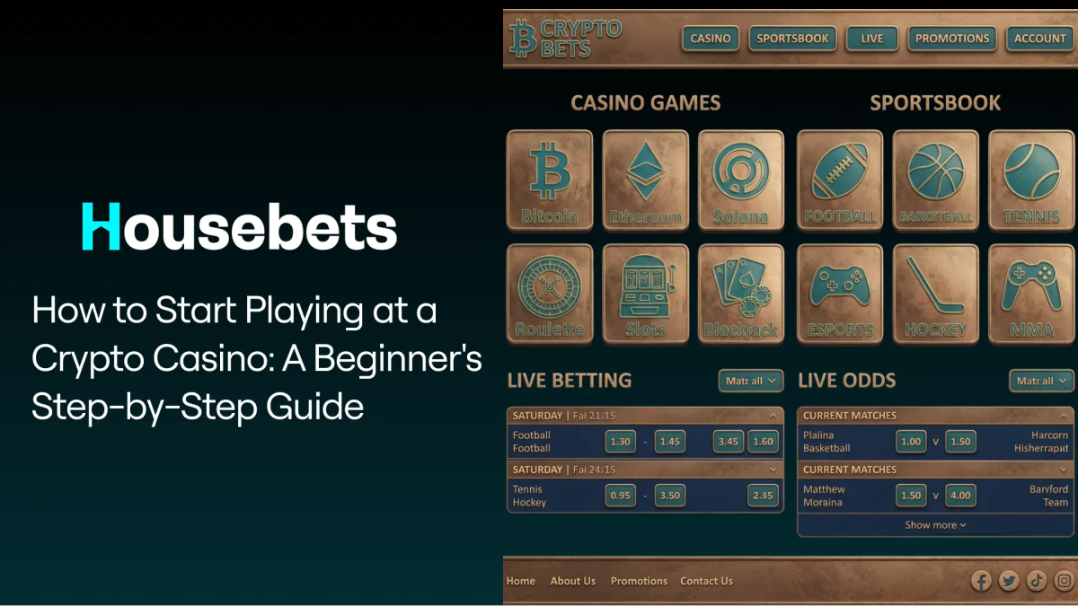 How to Start Playing at a Crypto Casino: A Beginner's Step-by-Step Guide