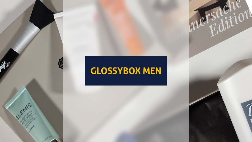 Die Glossybox Men Edition 2022 im Unboxing. Die Box nur mit Männersachen.