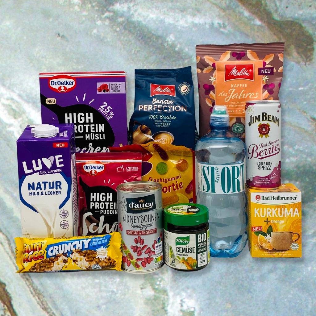Vegan, Bio, High Protein und sportlich aktiv - die Produktauswahl in der Januar Degusta Box zeigt wies geht