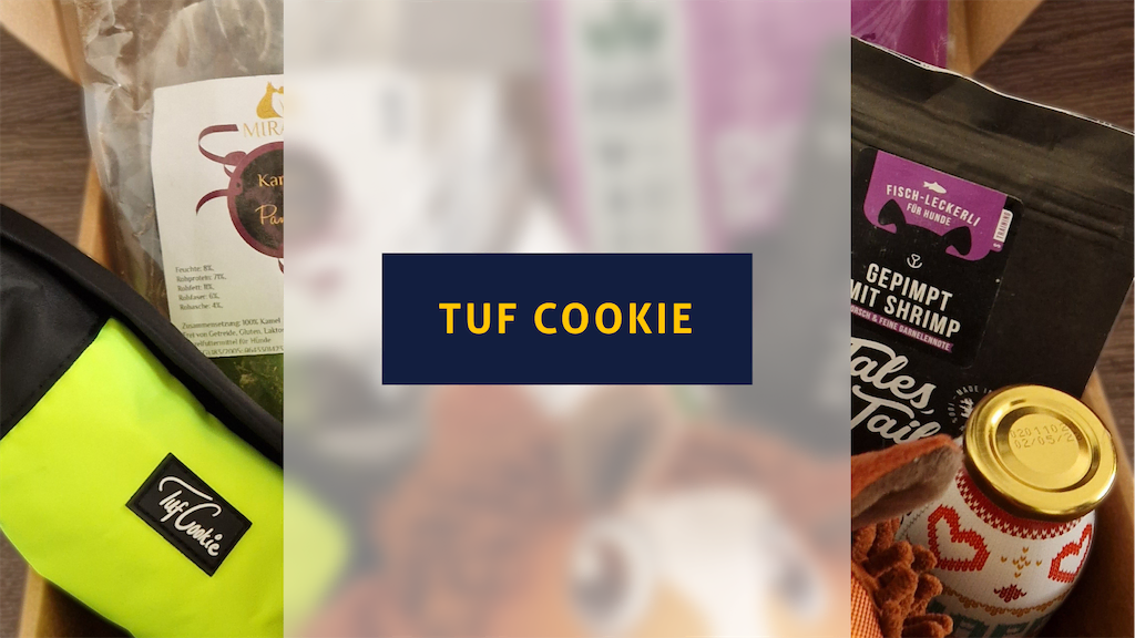 Testbericht zur Tuf Cookie Box - die Überraschungsbox für ein langes & glückliches Hundeleben!