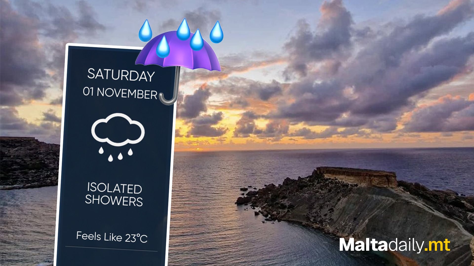 Cloudy Skies and Showers Ahead