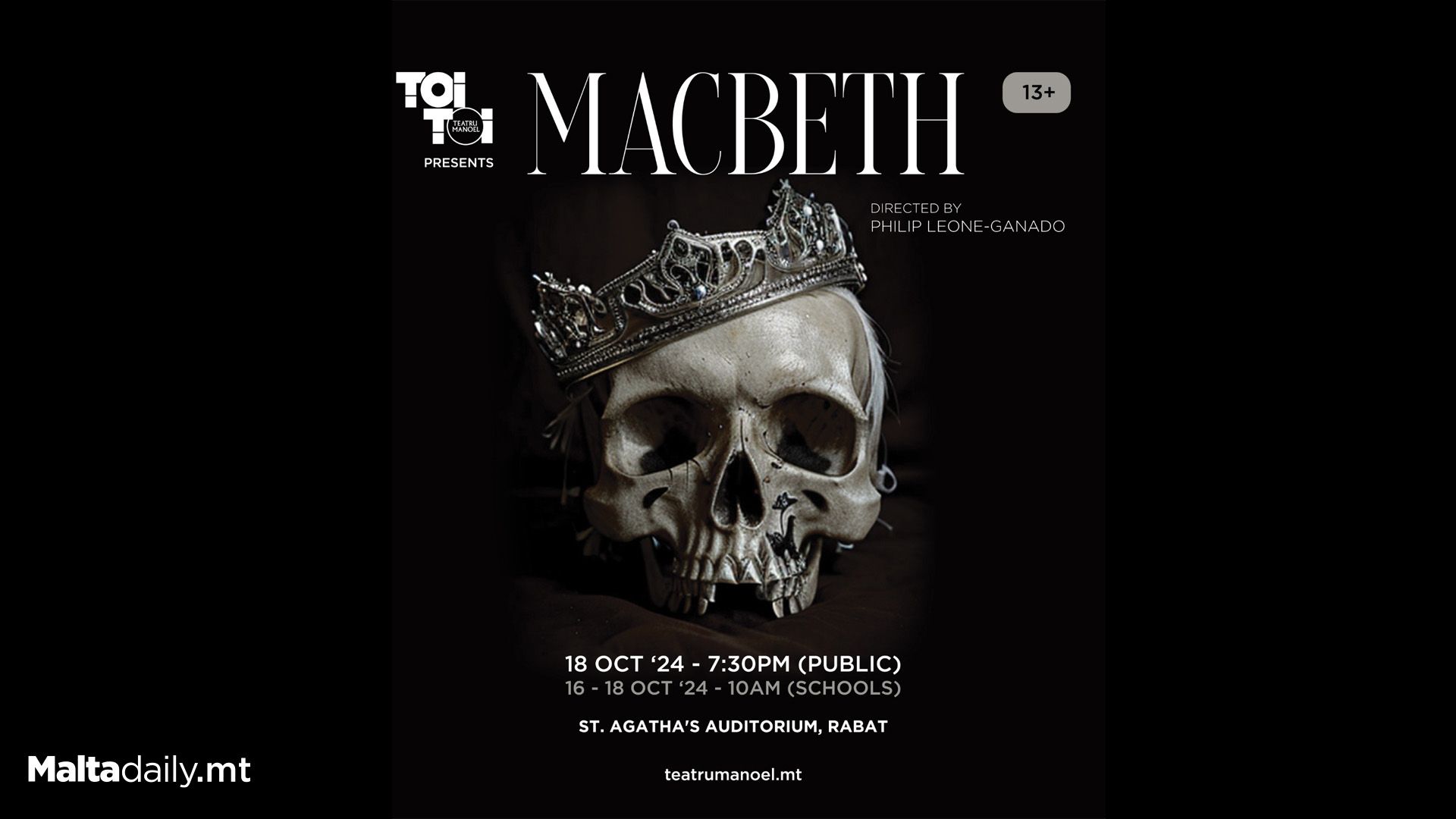 Macbeth Invite A One-Night-Only Macbeth This October 18th