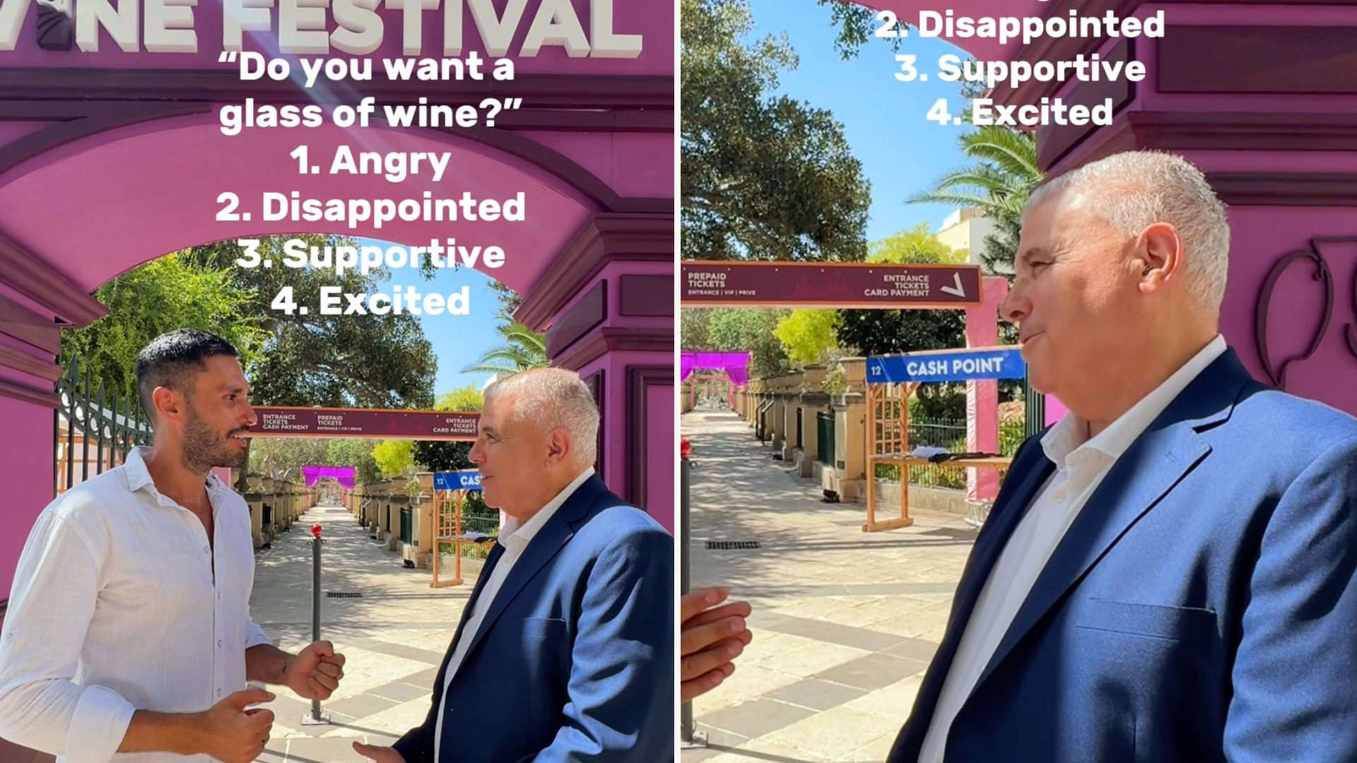 Minister Refalo Joins Viral ‘Emotions’ Wine Trend