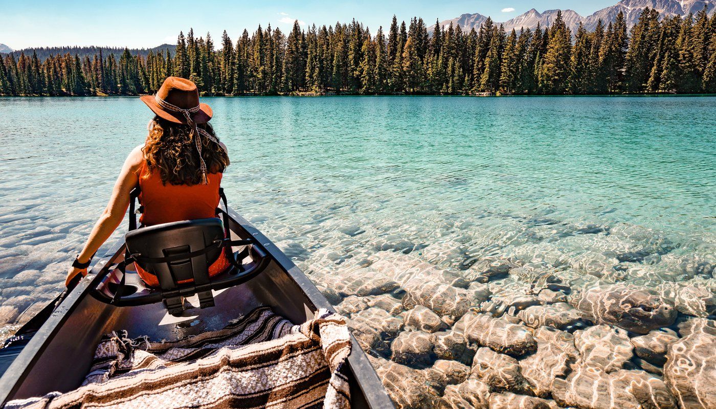Girl Canoeing 2