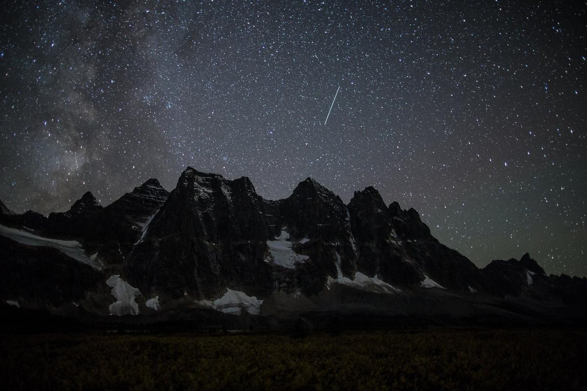 Big Mountain and Stars