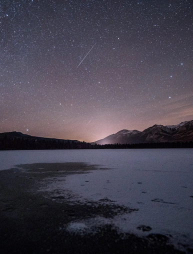Dark Sky 4 meteors