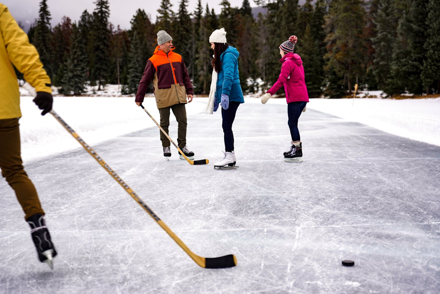 Skating Lake Mildred