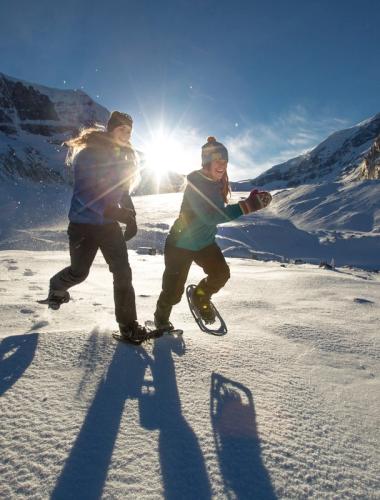 Snowshoes Athabasca Glacier Parks Canada/ AdamGreenberg