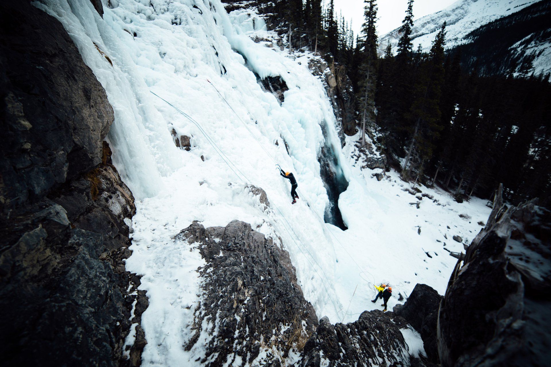Ice Climbing Tangle Falls