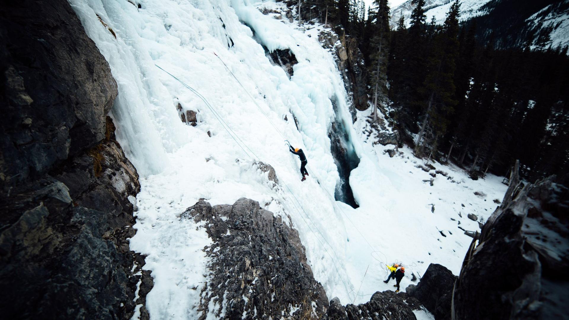 Ice Climbing Tangle Falls