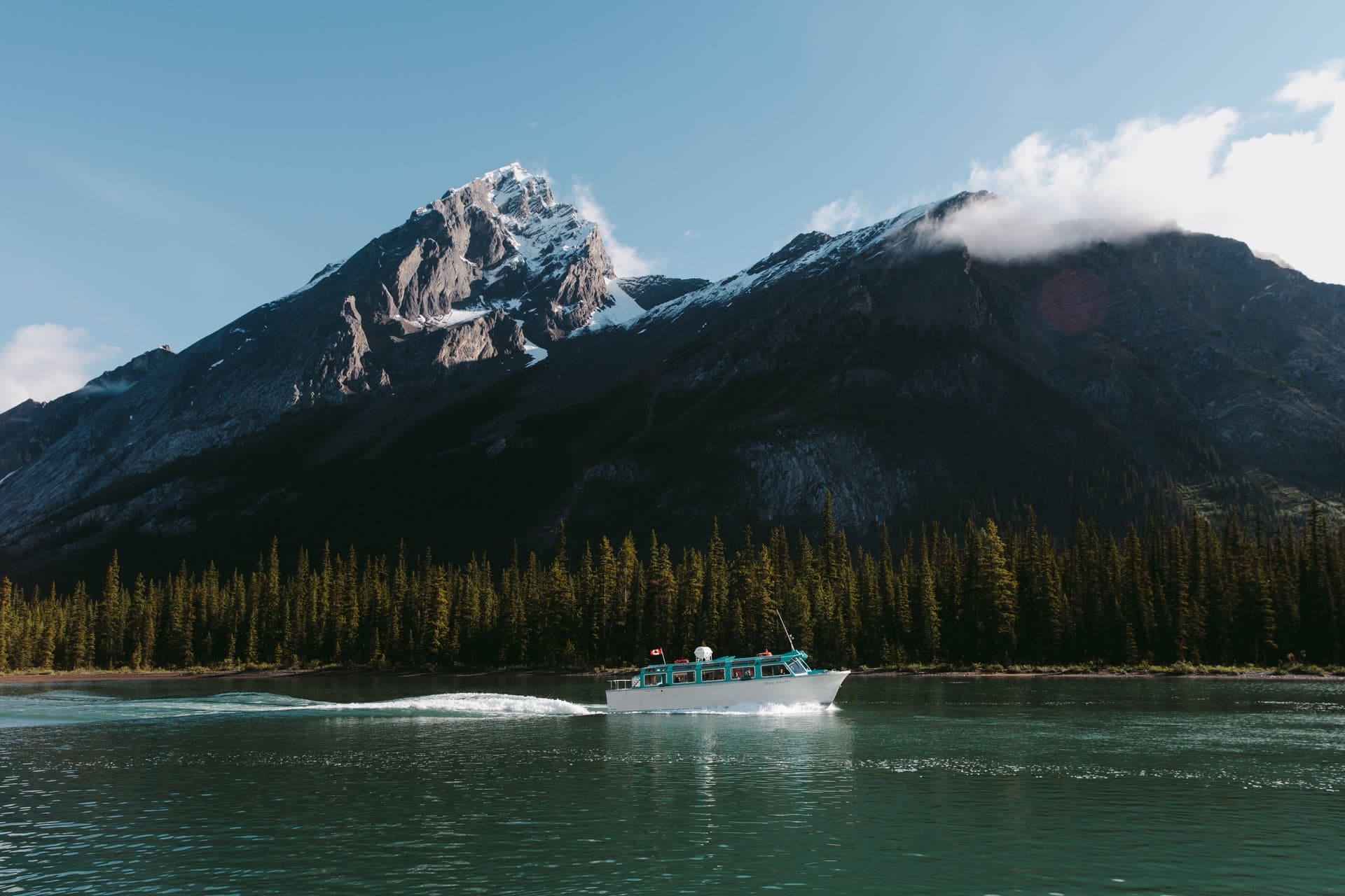 Maligne Lake Boat Cruise