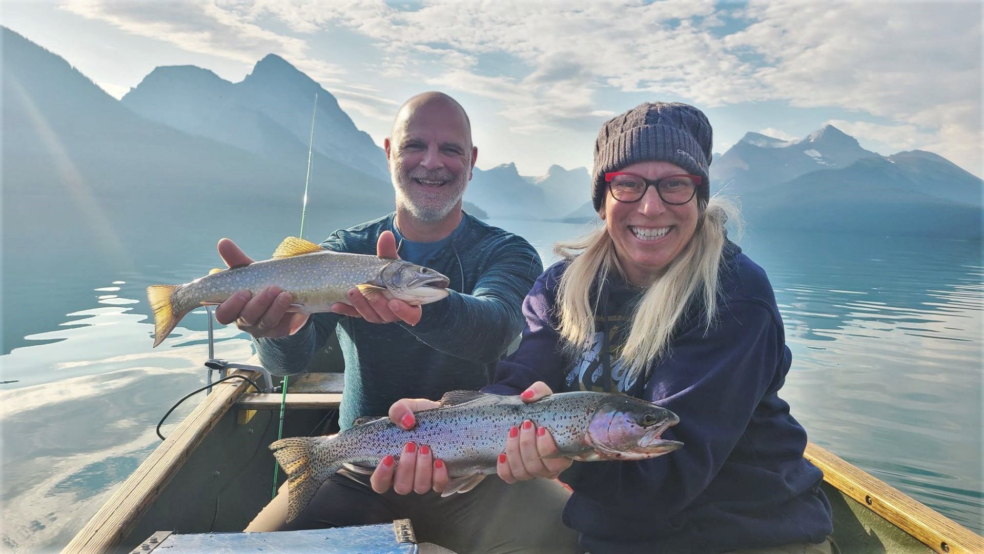 Jasper Park Fishing Maligne Lake