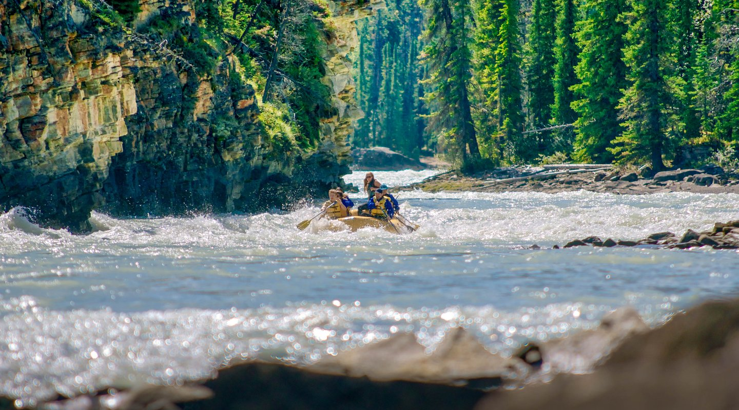 jasper rafting