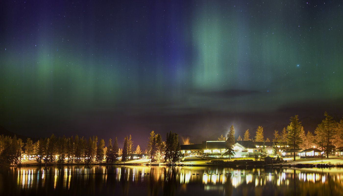 Northern Light in Town