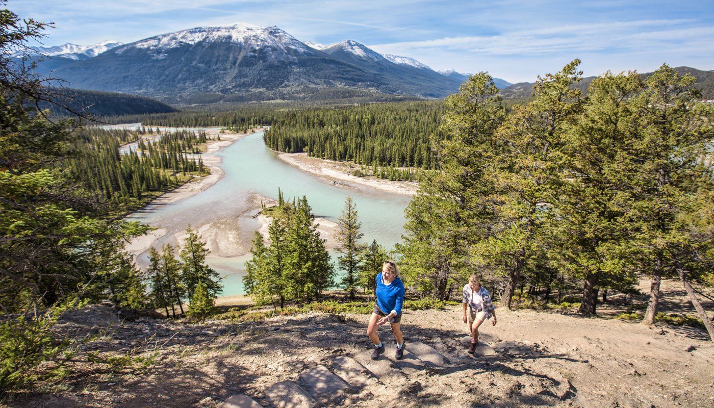 Hiking in the Sun