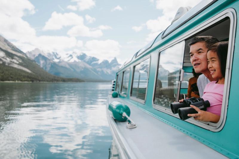 Mike Seehagel Pursuit Maligne Lake Boat