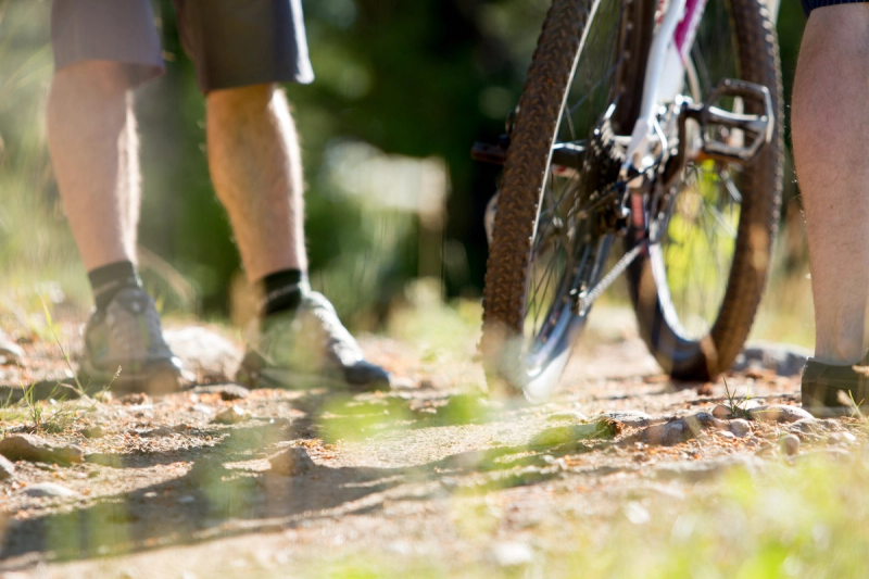 Mountain Biking Credit: ParksCanada MountainBikerLegs RyanBray