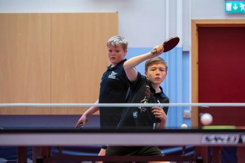 Julian With (i forgrunnen) sammen med Lucas Drange Ytrøy under Kina-trening med Aleksey. Foto: Brage Æsøy Titlestad