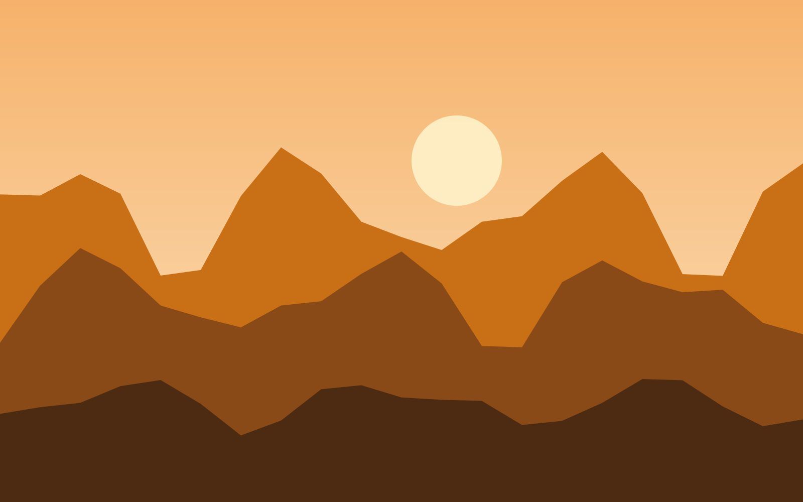 Sierra al amanecer