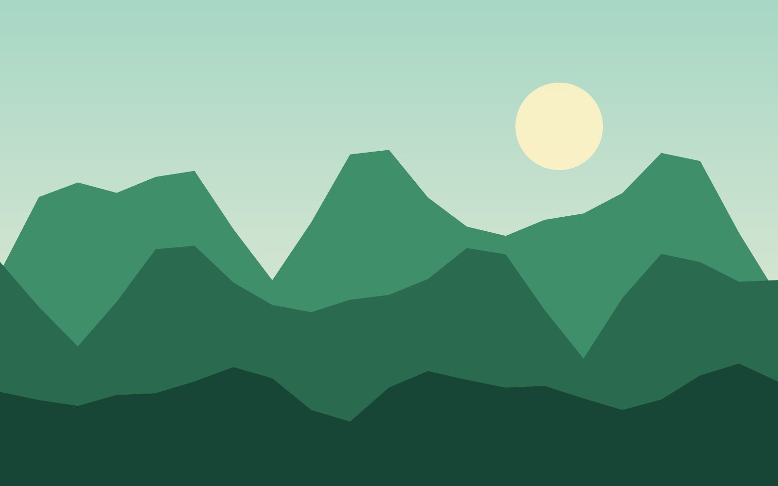 Paisaje de Bosque de niebla