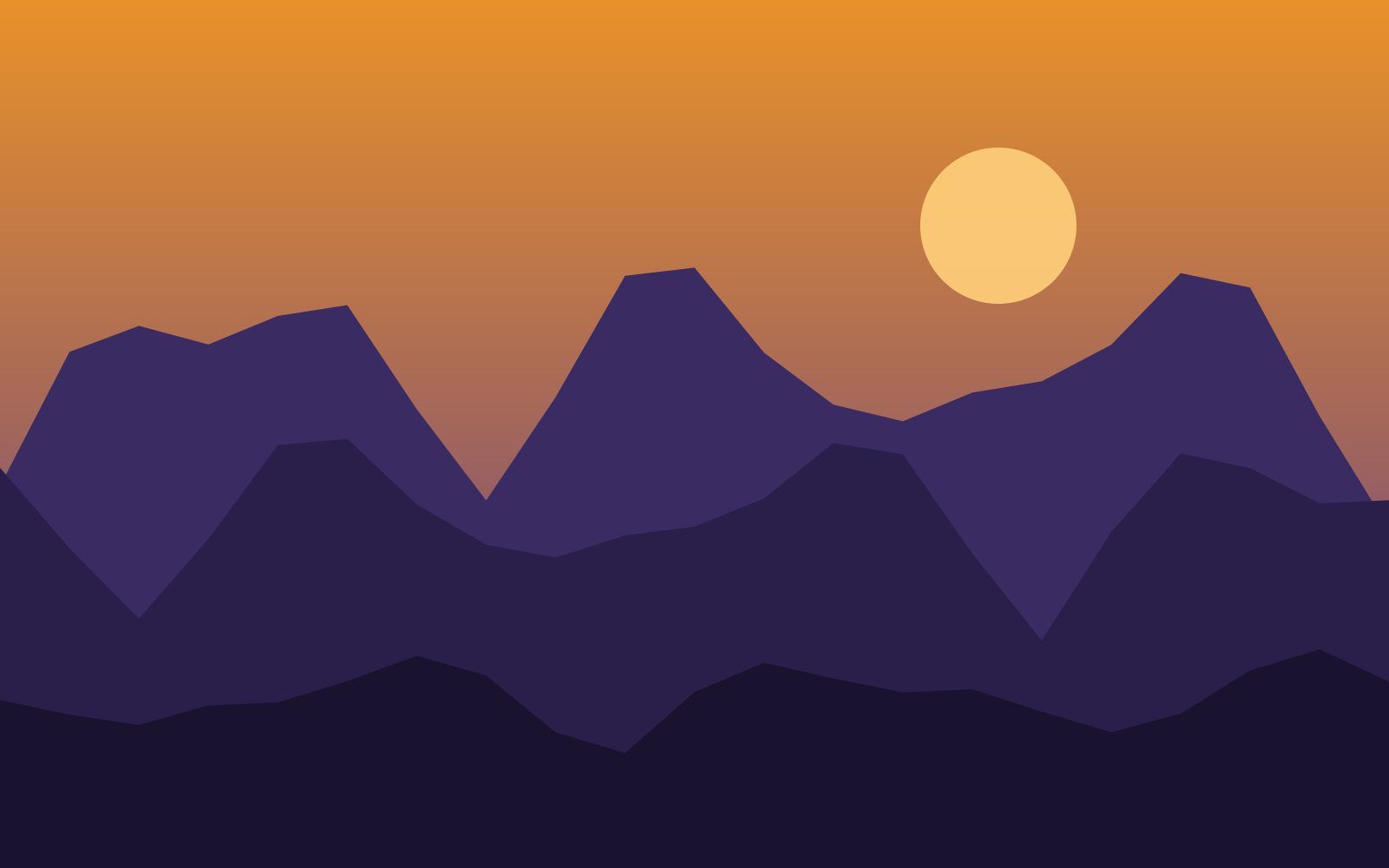 Paisaje de Amanecer en la Sierra del Tigre