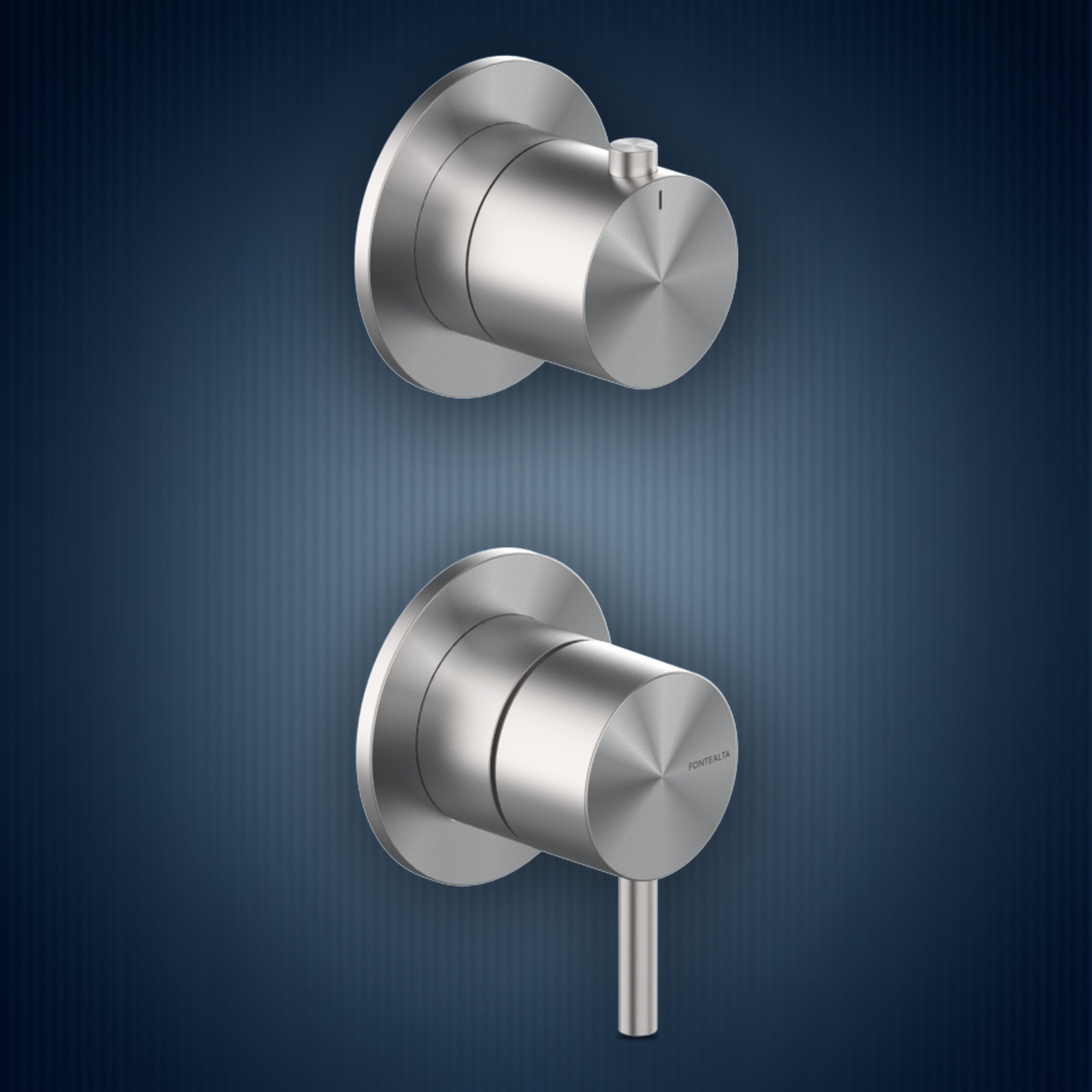 Miscelatore da incasso per doccia, con deviatore a 3 vie MR3.L, collezione Skinny