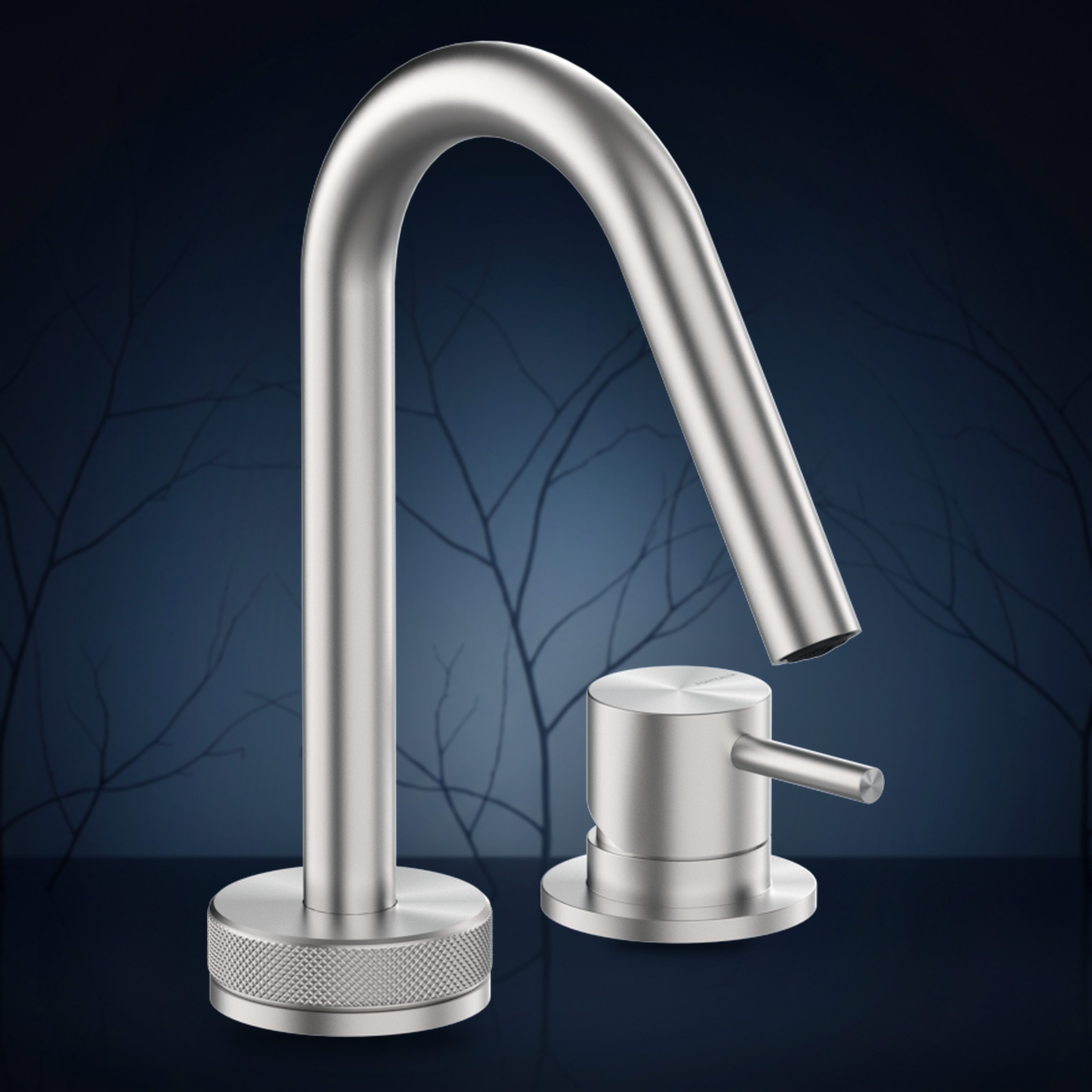 Batteria da lavabo 2 fori W2M.Y, collezione Twiggy