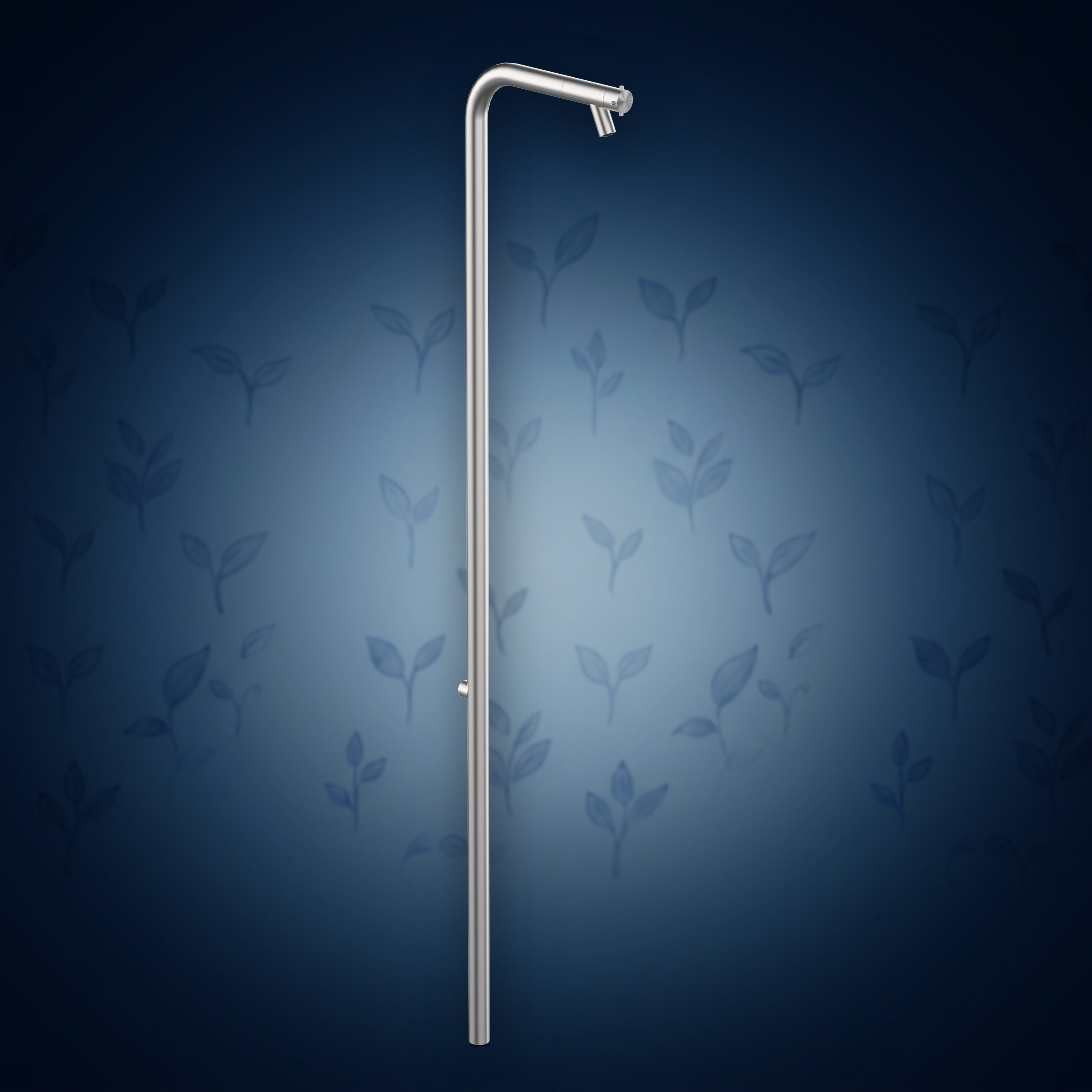 Colonna con rubinetto da giardino per installazione su terreno COL30.G, collezione Spring