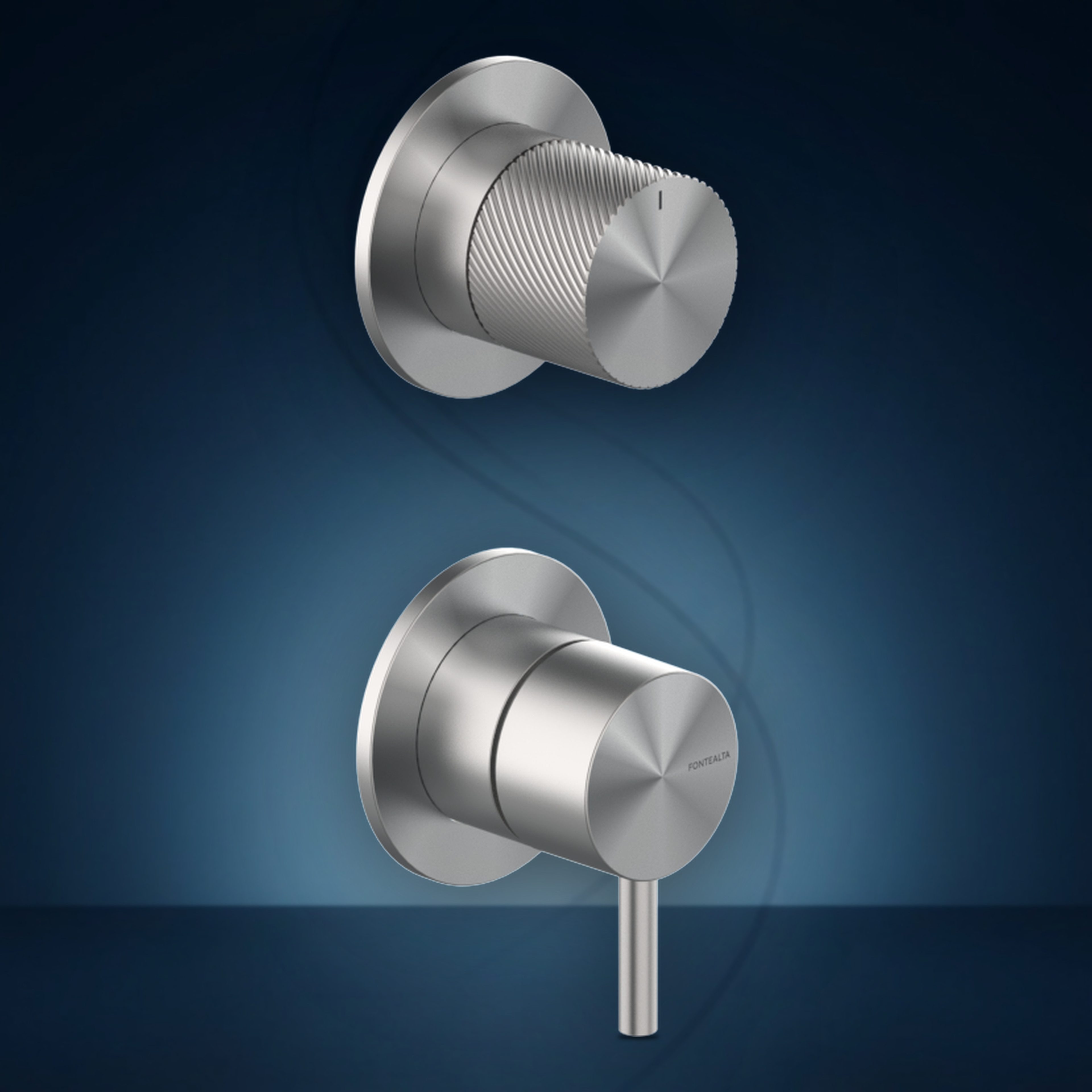 Miscelatore da incasso per doccia, con deviatore a 3 vie MR3.F, collezione Flamingo